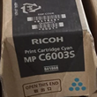 841868 Ricoh Cyan Toner Cartridge For Ricoh MPC4503, MPC5503, MPC6003 Printers